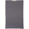Håndklæde "Mynte" mørkegrå strikket - 40x60 - Ib Laursen