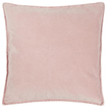 Pudebetræk rosa velour - Ib Laursen 50x50