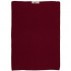 Håndklæde "Mynte" vinrød strikket - 40x60 - Ib Laursen