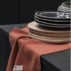 Håndklæde "Mynte" rustik brun strikket - 40x60 - Ib Laursen