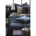 Quilt / sengetæppe støvet mørkeblå - 240X240 - Ib Laursen