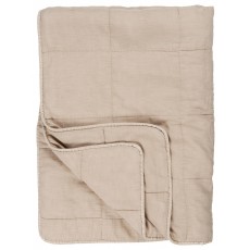 Vintage quilt sengetæppe antracit