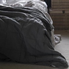 Quilt / sengetæppe thunder grey - Ib Laursen - 180x200