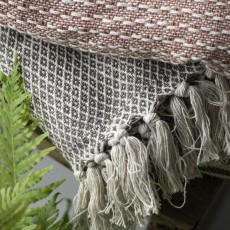 Plaid creme m/ XXX rudemønster - Ib Laursen