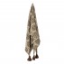 Plaid "Lowin" brune farver - Bloomingville 130x160