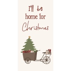 Serviet "I'll be home for Christmas" - 16 stk. Ib Laursen