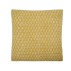 Pudebetræk "Relief" gul m/ råhvidt mønster - House Doctor 50x50