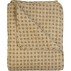 Quilt / Vattæppe "Ethnic" beige m/ brunt mønster - Au Maison 140x180