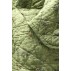 Quilt / Vattæppe grøn m/ blomsterranke - Ib Laursen 130x180
