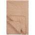 Quilt / Vattæppe m/ sienna striber (lys terracotta) - Ib Laursen 130x180