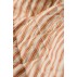 Quilt / Vattæppe m/ sienna striber (lys terracotta) - Ib Laursen 130x180