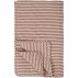 Quilt / Vattæppe m/ bordeaux røde striber - Ib Laursen 130x180