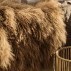 Tibetansk lammeskind cognac - Ib Laursen 50x90
