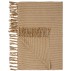 Plaid m/ creme og clay smalle striber - Ib Laursen - 130x160
