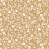 Kaffeservietter mustard farvet m/ blomster - Ib Laursen 20 stk.