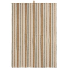 Viskestykke Sabrina m/ mustard og grønne striber - Ib Laursen 50x70
