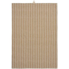Viskestykke Elly m/ mustard og grønne striber - Ib Laursen 50x70
