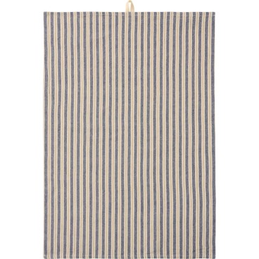 Viskestykke Elly m/ blå og brune striber - Ib Laursen 50x70