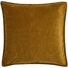 Pudebetræk velour okker - Ib Laursen 50x50