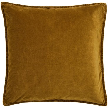 Pudebetræk velour okker - Ib Laursen 50x50