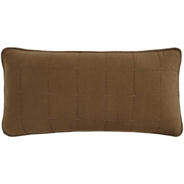 Pudebetræk t/ gavlpude truffle quiltet forside - Ib Laursen 50x90